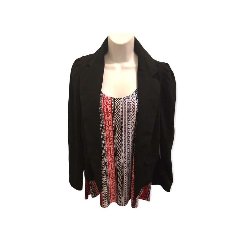 *New* Woman's Stretch Sleeveless designer Blouse XL -Xtra Large